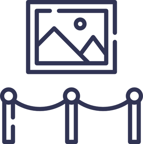 Curatorial Graphic High Five Hands Graphic